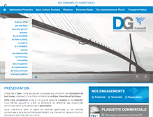 Tablet Screenshot of dgconseil.pro